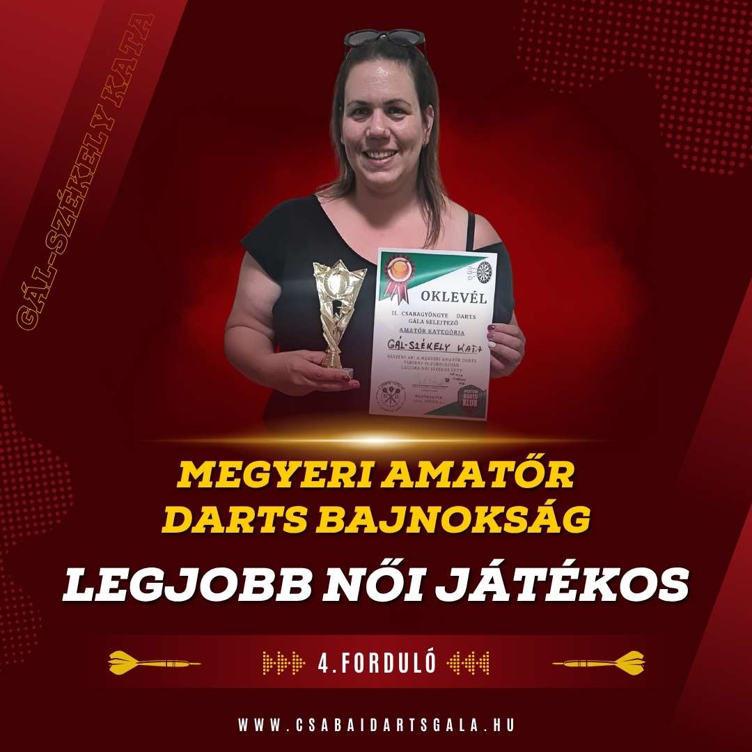 Gál-Székely Kata, legjobb női játékos